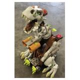 (AN) fisher price T-Rex toy measuring 2