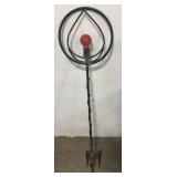 (AN) yard art sprinkler