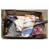 (AN) Box lot of assorted items including computer