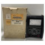 (AO) Volt - Ohm - milliammeter with roll top