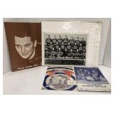 (AH) Vintage black hawks poster, coliseum sports