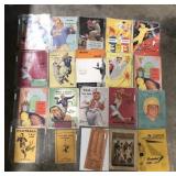 (AH) Lot of vintage high school football pamphlet