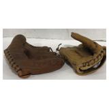 (AH) Wilson left hand baseball glove and Hutch