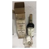 (AH) Canadian Club full one gallon bottle with