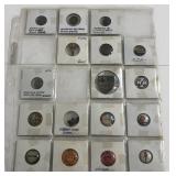 (AH) Assorted vintage pins