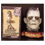 (AG) Frankenstein Boris Karloff Head Wall Plaque