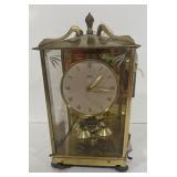 (T) Schatz Brass Clock Made in Germany
