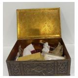 (T) Box of Vintage Medical Supplies and Tools