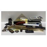 (T) Large Lot Including Rulers, Staplers,