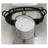 (K) 12 Small Plates and 2 Display/Serving