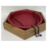 (K) Hanging Bird Feeders and Baths