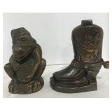 (E) Roy Rogers Cowboy Boot and Koko The Wise