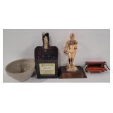 (E) Vtg Toy wringer 3", EG Booz 1840, Small