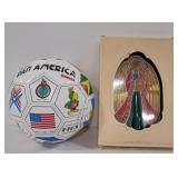 (E)  Tenth Pan America Game Ball, Angel tree