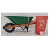 (E)  Wheel Barrow Toy / Beauregard Cup
