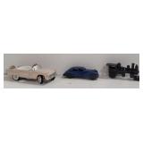 (E)  Cast Iron Floor Yrain ( missing 2 drive