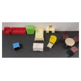 (E)  Marx Vtg Doll Furniture