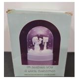 (E)  Precious Moments Snow Dome