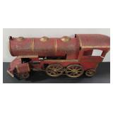 (E)  Dayton Antique Large Locomotive Toy Hill