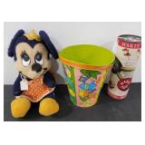 (E)  Minnie Nurse,  Making Toy, Vgt. Beach Pail