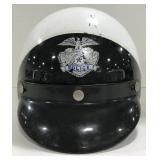 (AG) Vintage Police Motorcycle Helmet Medium 7-7