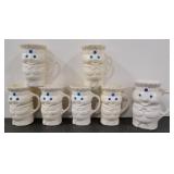 (U)  Pillsbury Doughboy (6) plastic / Pillsbury