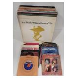 (U)  lot w/ records & 45