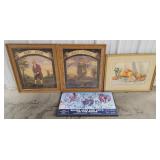 (II)  Golf Pic. (2), Fruit Pic. (1), Jazz & Arts