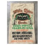 (AG) White Rhino Burlap Sack