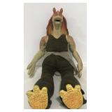 (AG) Jar Jar Binks Plush Doll Alarm Clock