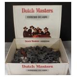 (V) Cigar Box of Toy Soldiers Metal