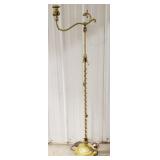 (V) Floor Lamp Gold 58" Tall