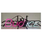 (BJ)  Neon sign (Budice)