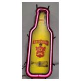 (BJ)  Neon sign Smirnoff Ice w/ box