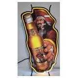 (BJ)  Neon sign Captain Morgan Gold