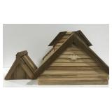 (BJ) Wooden Bird House Pieces