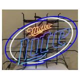 (BJ) Miller Lite Neon Sign