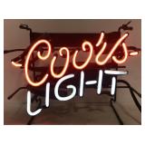 (BJ) Coors Light Neon Sign
