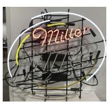 (BJ) Miller Lite Neon Sign- Partially Working