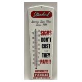 Vintage Standard Sign Distributor Metal