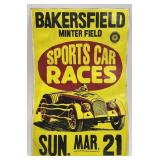 Bakersfield Sports Car Races Cardstock
