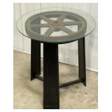 Custom Industrial Modern Gear Top Table