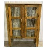 Custom Barnwood Rustic Farmhouse Pie Safe