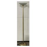 Vintage MCM Brass Floor Lamp