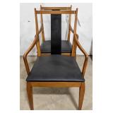 Vtg Mid-Century Fine Walnut Dining Chair w/