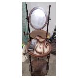 (T)  Antique wash basin stand