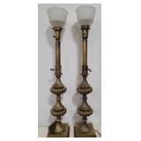 (V)  Vtg  Tall Table Lamp 38" T *price per lamp