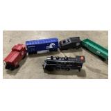 (AE) Lionel Train Cars and Track Pieces