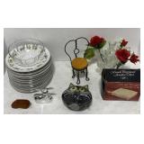 (V) Flat Glassware Dishes AMG Nanci Plate E