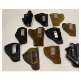 Vintage Leather Holster Lot